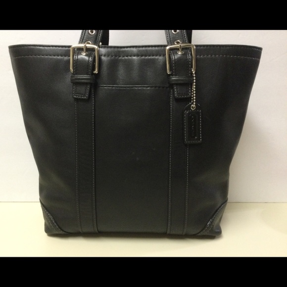 Coach Leather Hampton Bag - Picture 2 of 11